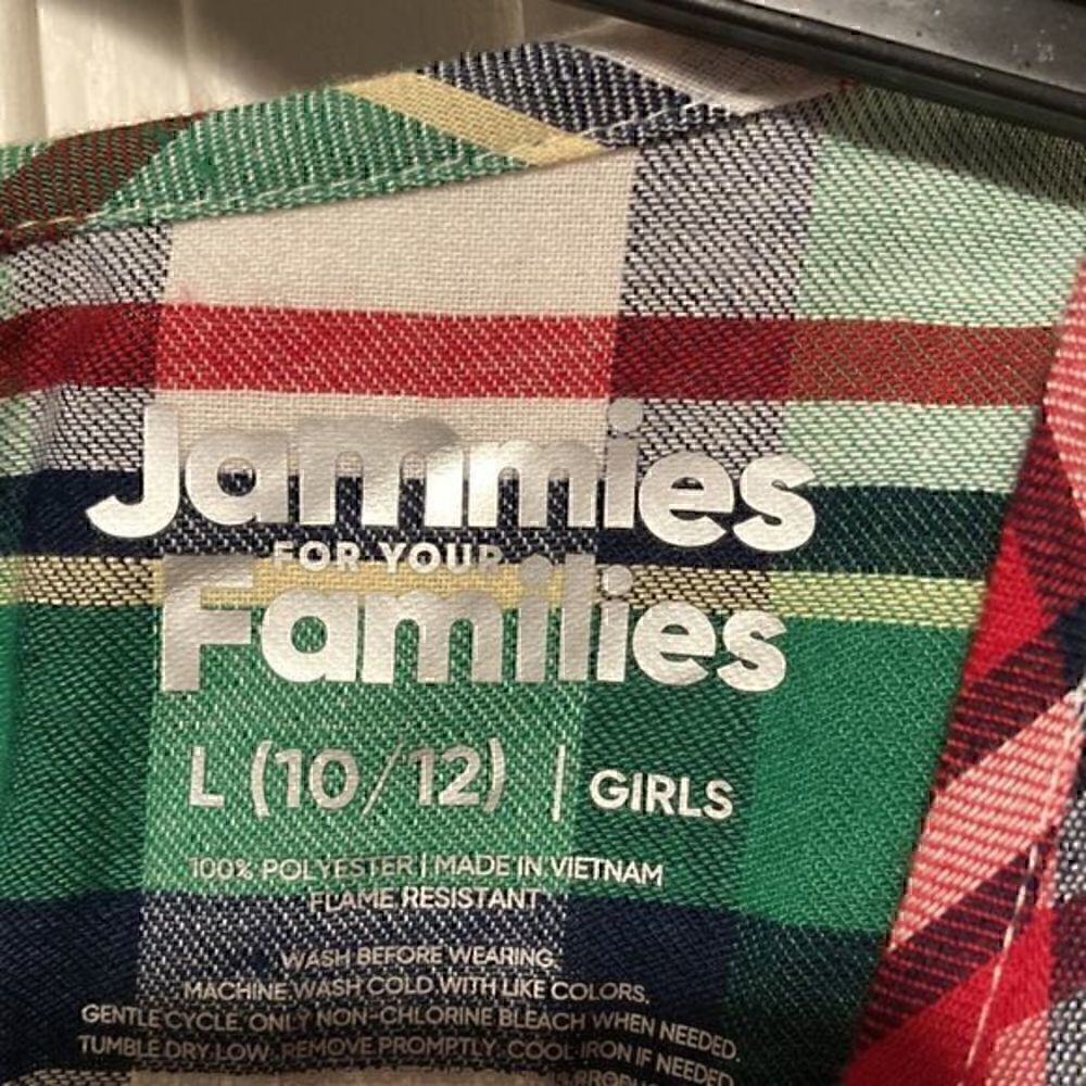 Girls Christmas pajamas - Picture 2 of 5